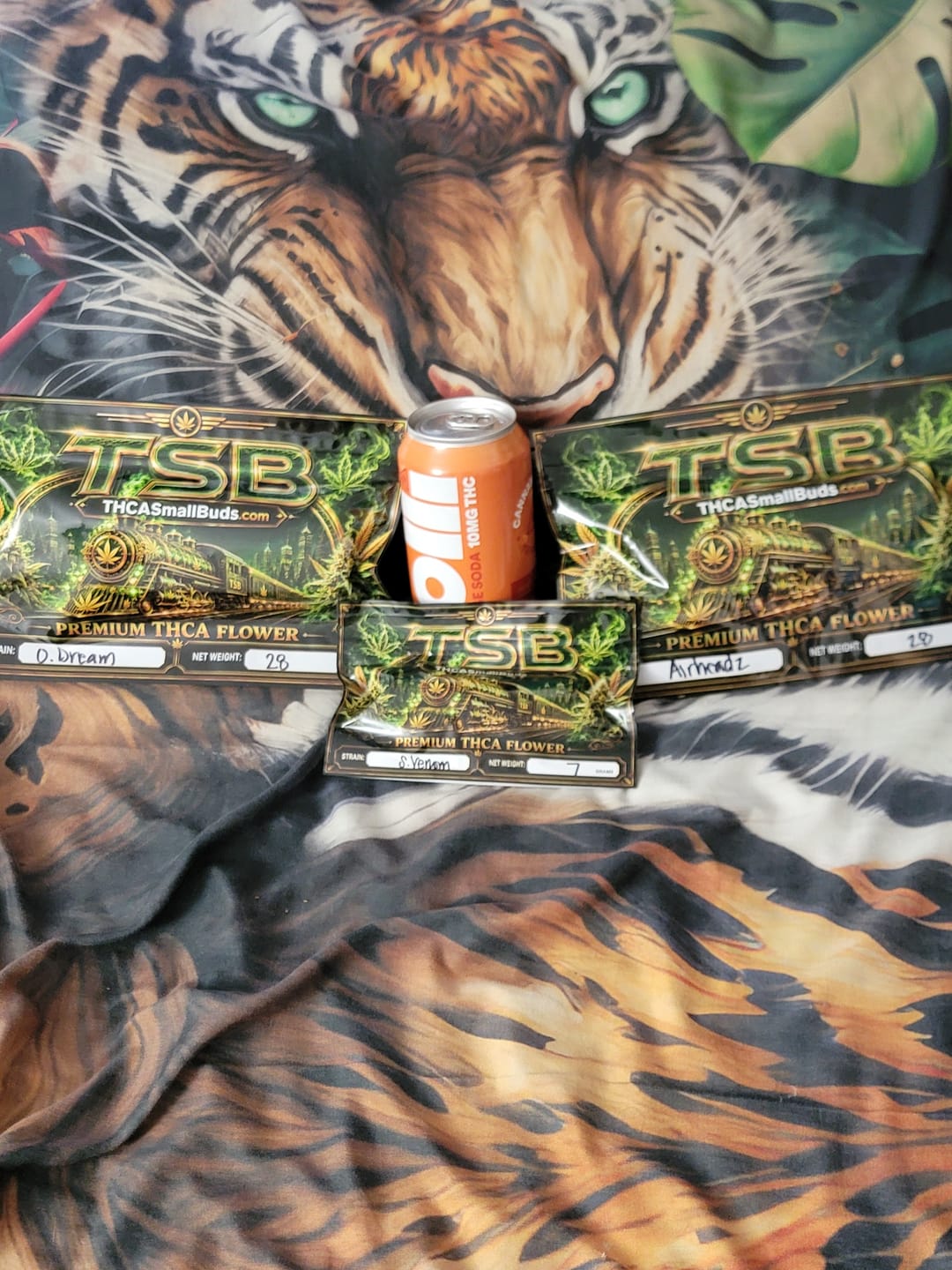 Customer photo review of Orange Dream THCA Flower