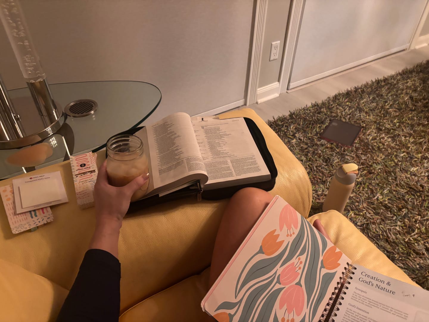 Customer photo review of His and Hers Bible In A Year Bundle