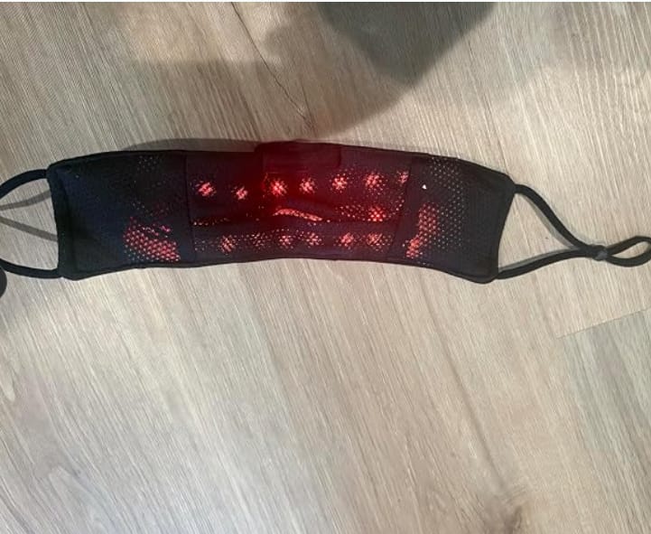 Customer photo review of Soothing Heat & Red Light for Sinus Pressure