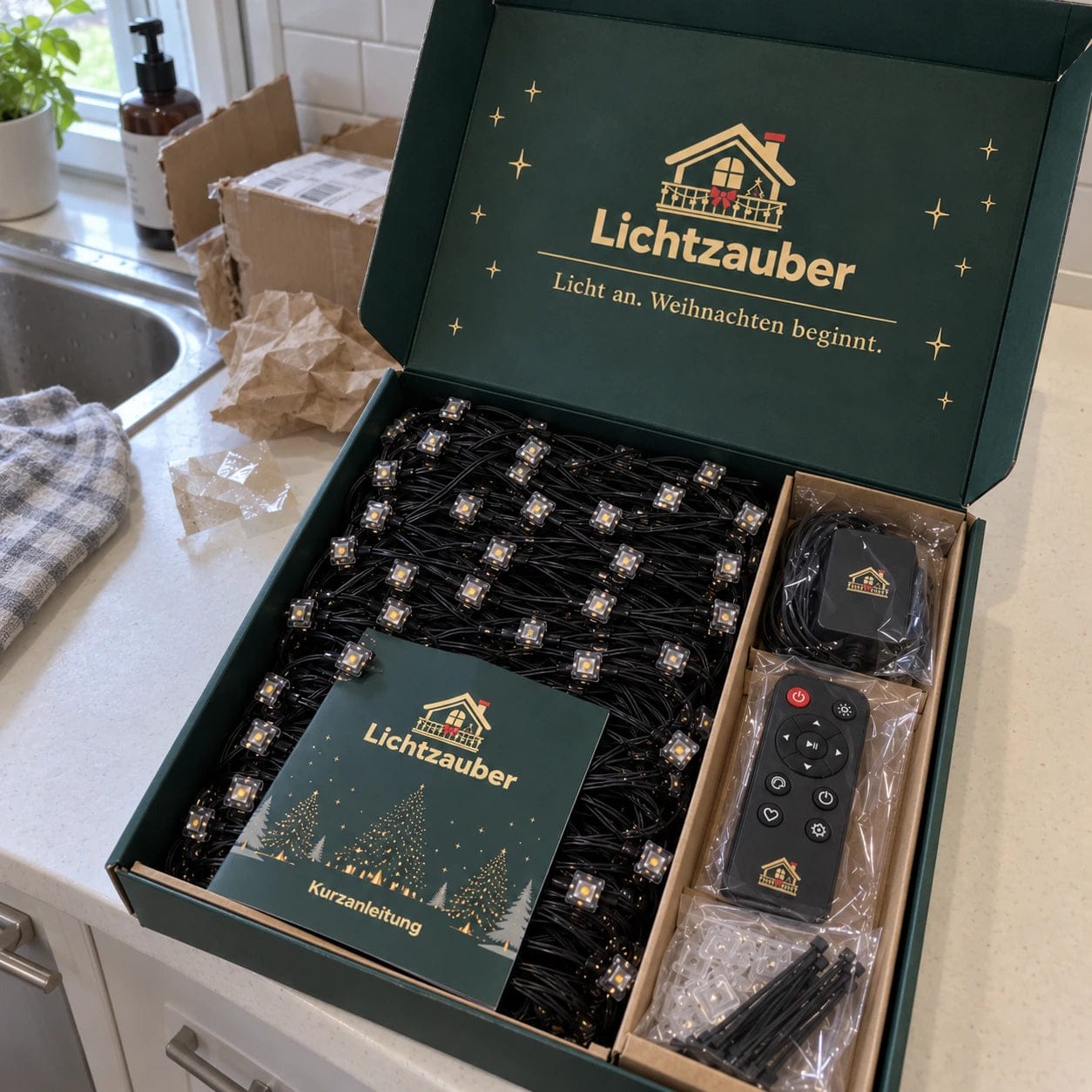 Customer photo review of Lichtzauber™ LED-Vorhang