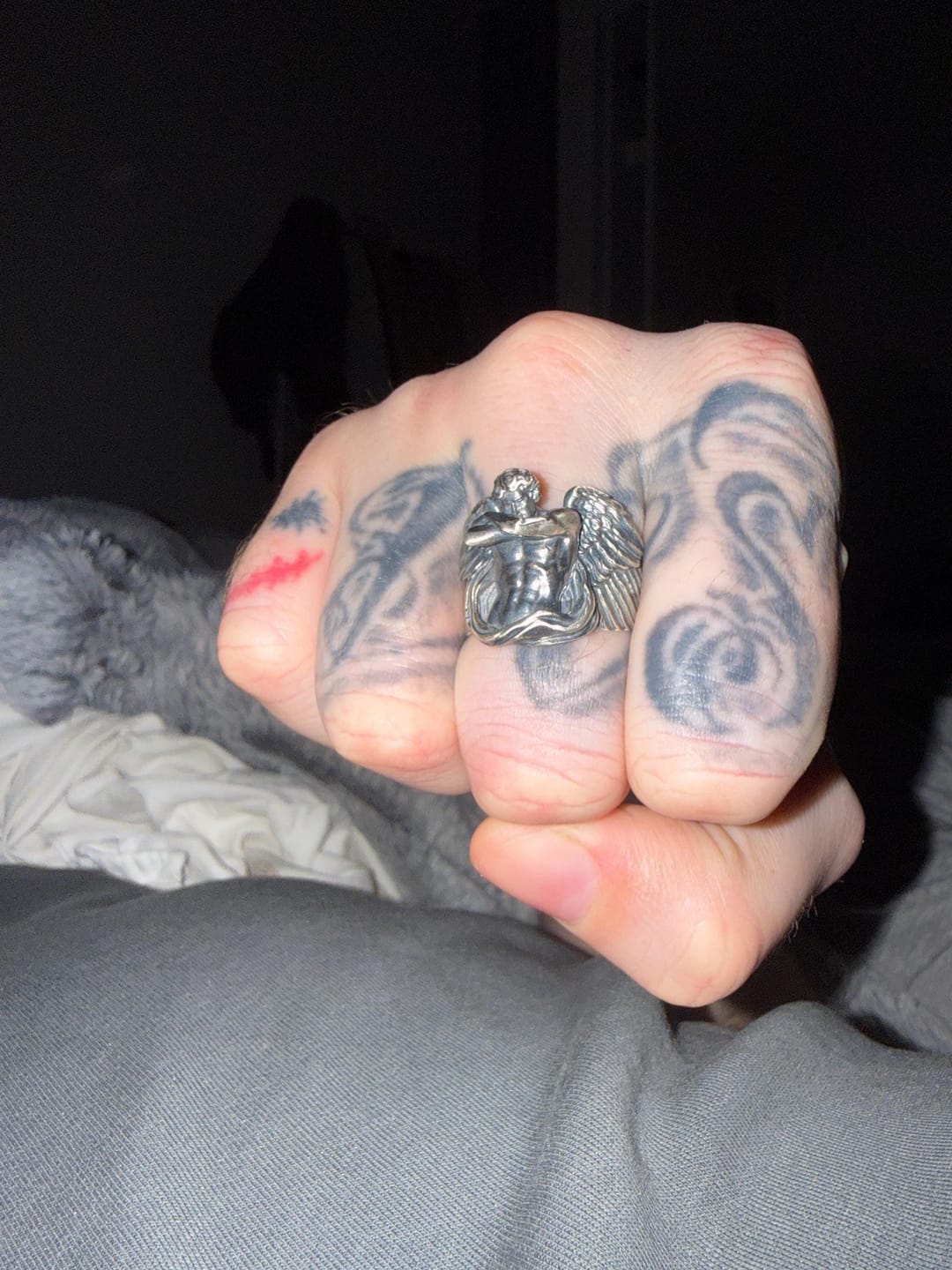 Customer photo review of Fallen Angel Ring