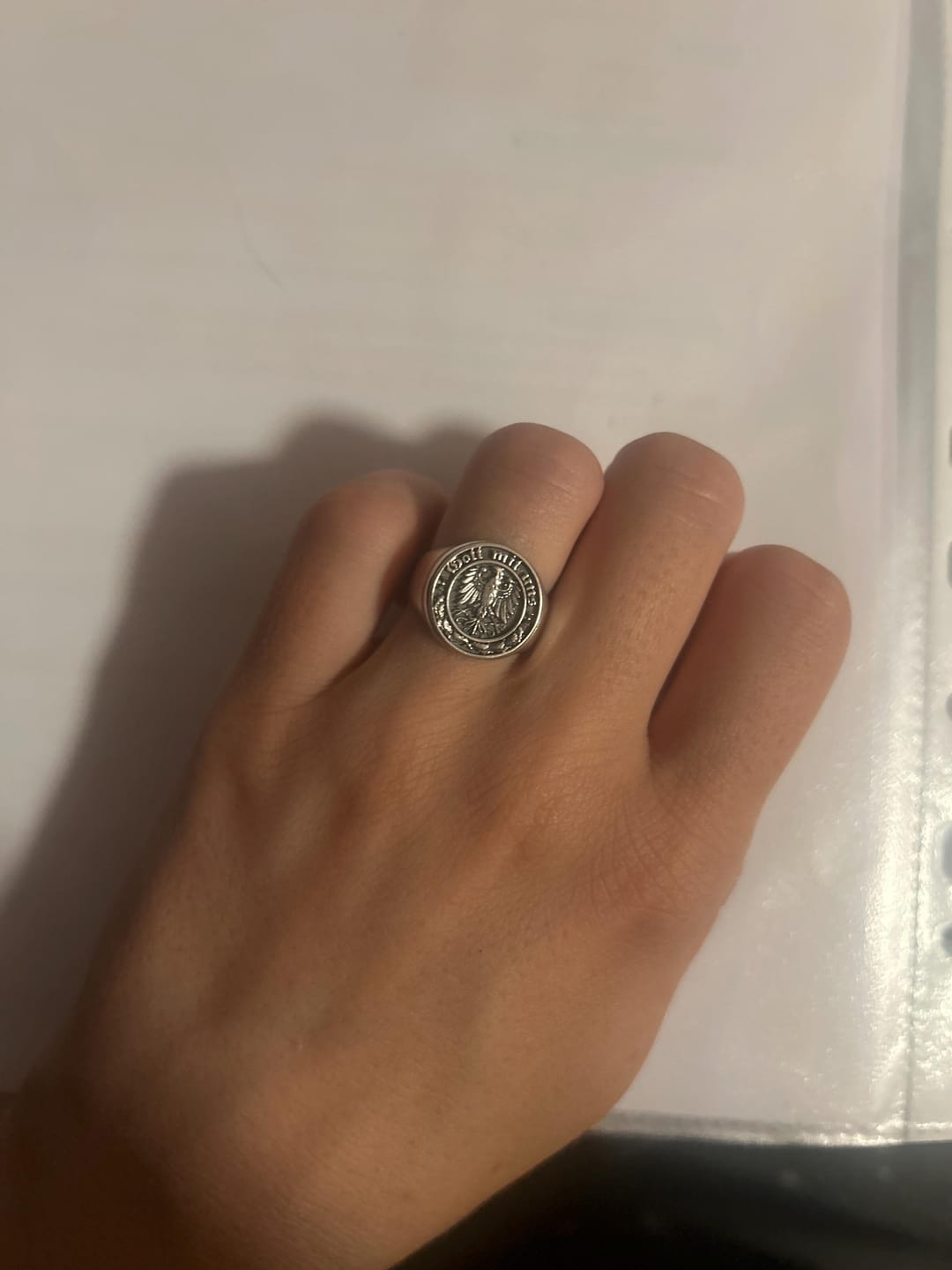 Customer photo review of Gott Mit Uns Ring
