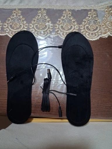 Customer photo review of Heated Insoles with Remote Control