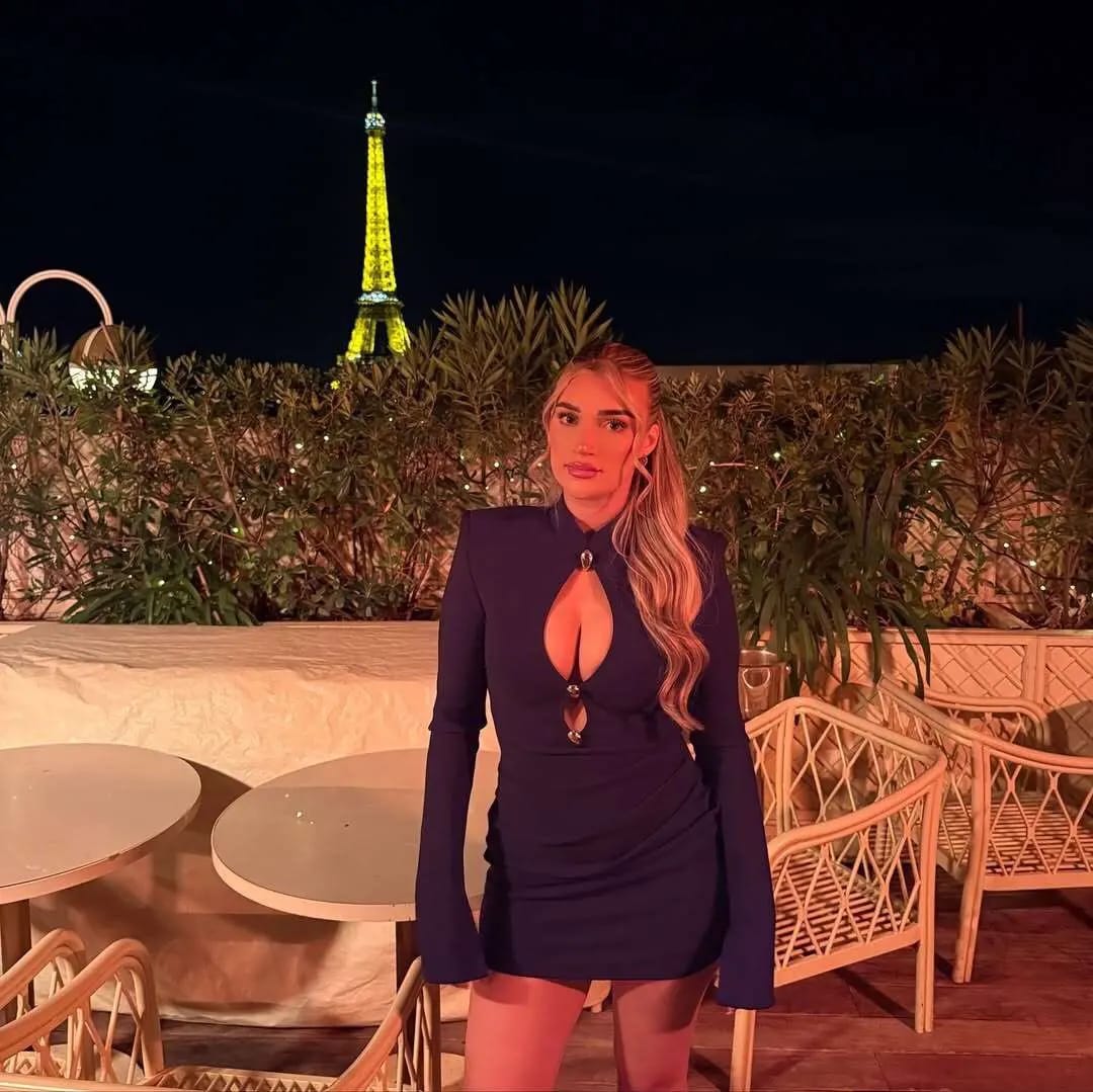 Customer photo review of Lucy Cut Out Long Sleeve Mini Dress