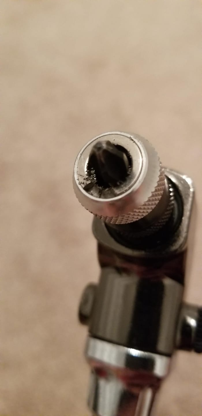 Customer photo review of CornerPro™ – Tight-Space Driver Kit