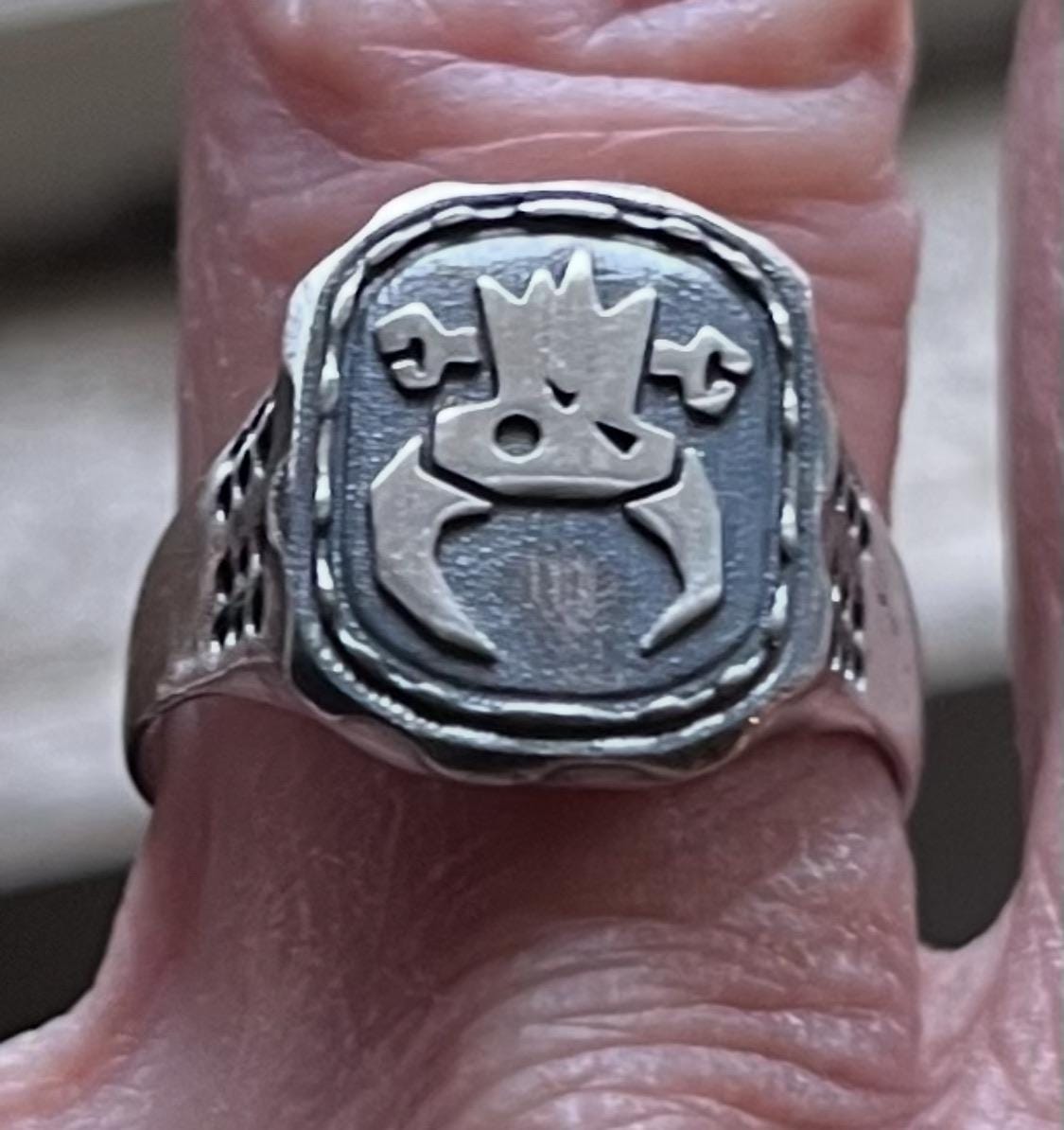 Customer photo review of Ork Skull Ring