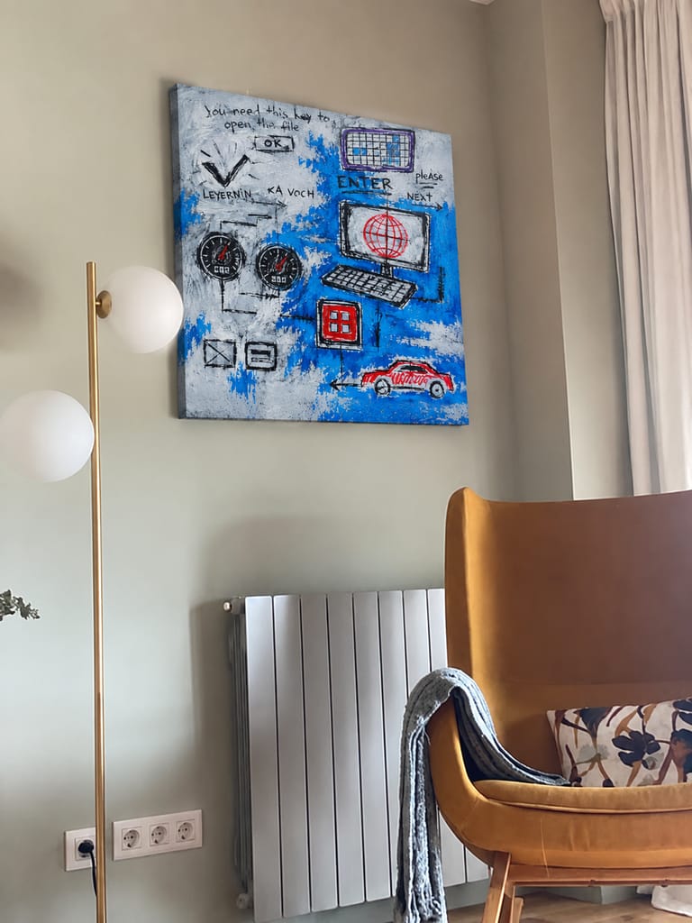 Reseña fotográfica del cliente sobre Graffiti Art L83K