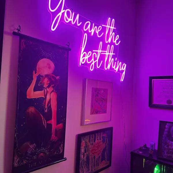 Customer photo review of Custom Sign for Natalie Fisher