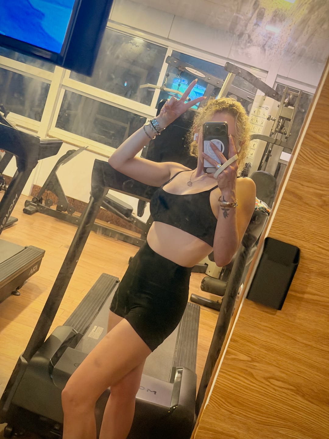 Customer photo review of Bay Bra V2 - Nightfall Varsity
