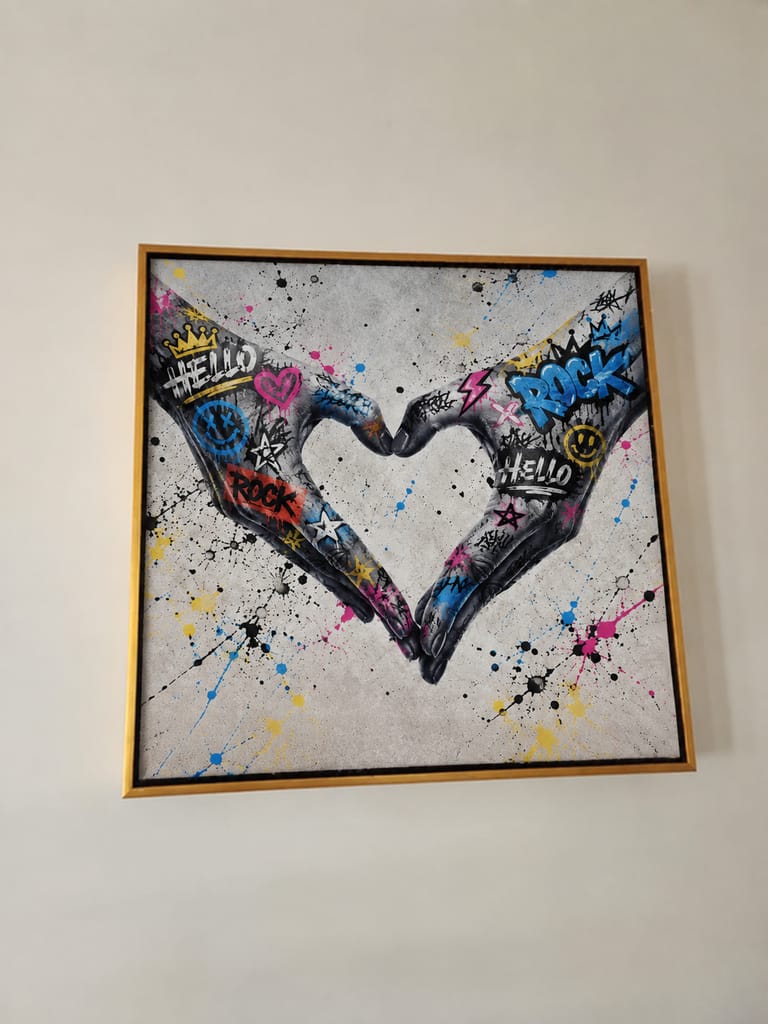 Reseña fotográfica del cliente sobre Graffiti Art AW0X