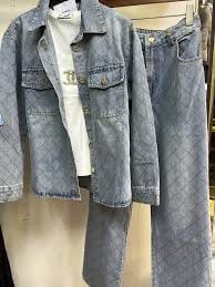 Customer photo review of Chanel 2026 Set Blue Denim Cotton