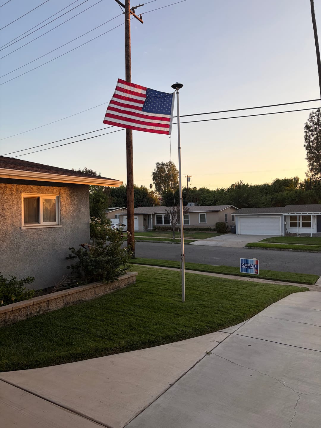 Customer photo review of 3' x 5' American Flag