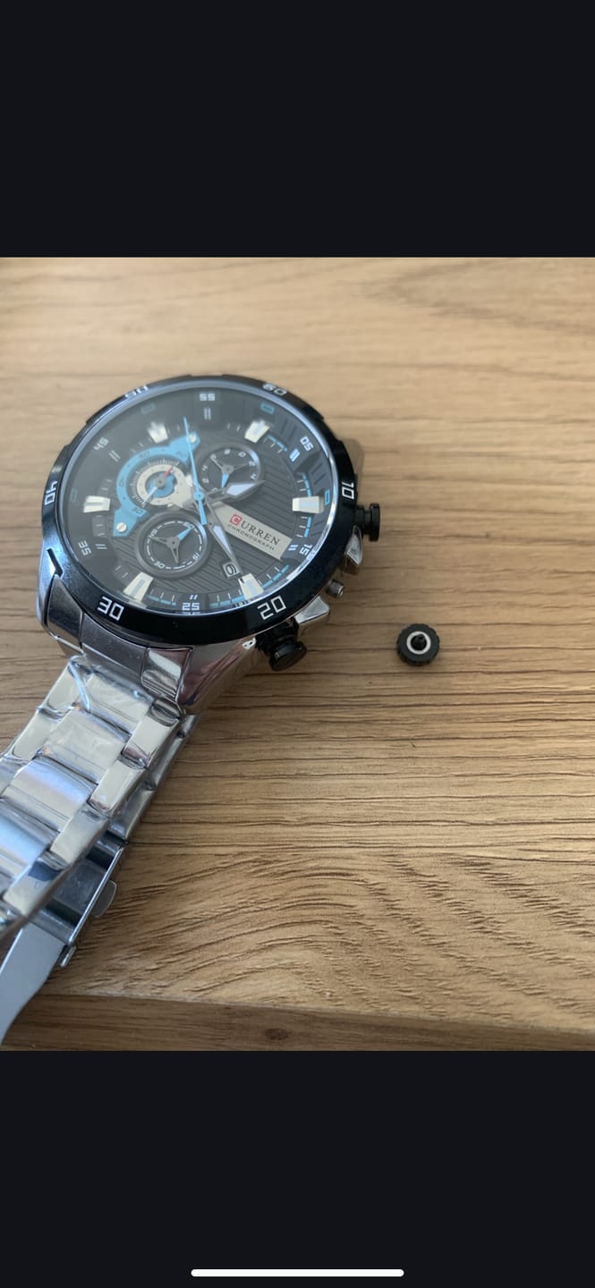 Customer photo review of Curren Madrid® orologio uomo acciaio