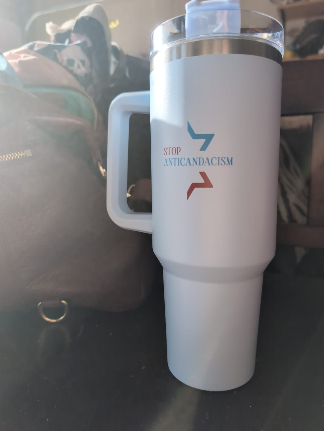 Customer photo review of Stop Anticandacism Cup
