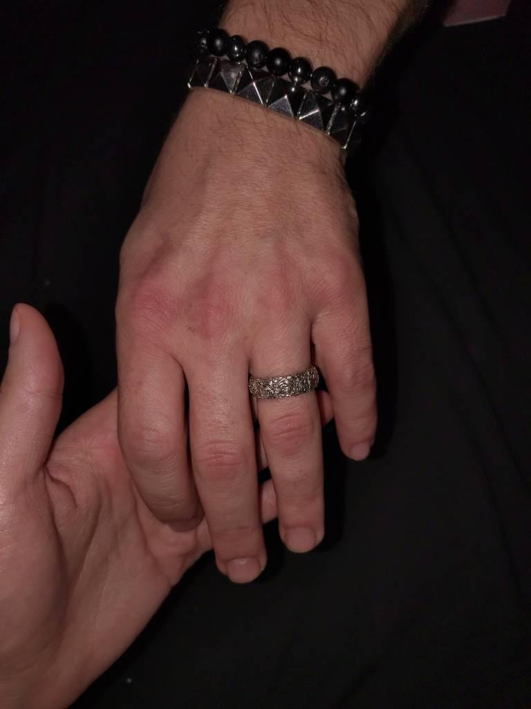 Customer photo review of Rose Thorn Ring