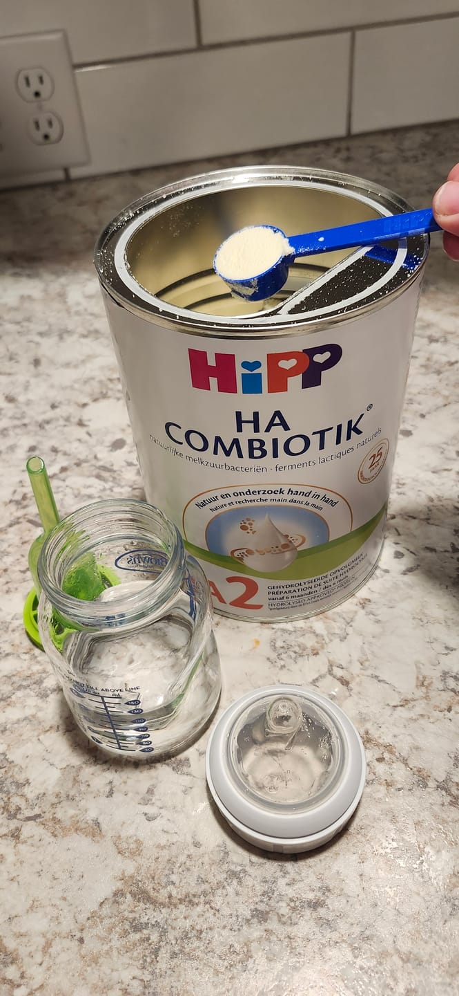 Customer photo review of HiPP Dutch Stage 2 Hypoallergenic (HA) Formula 800g