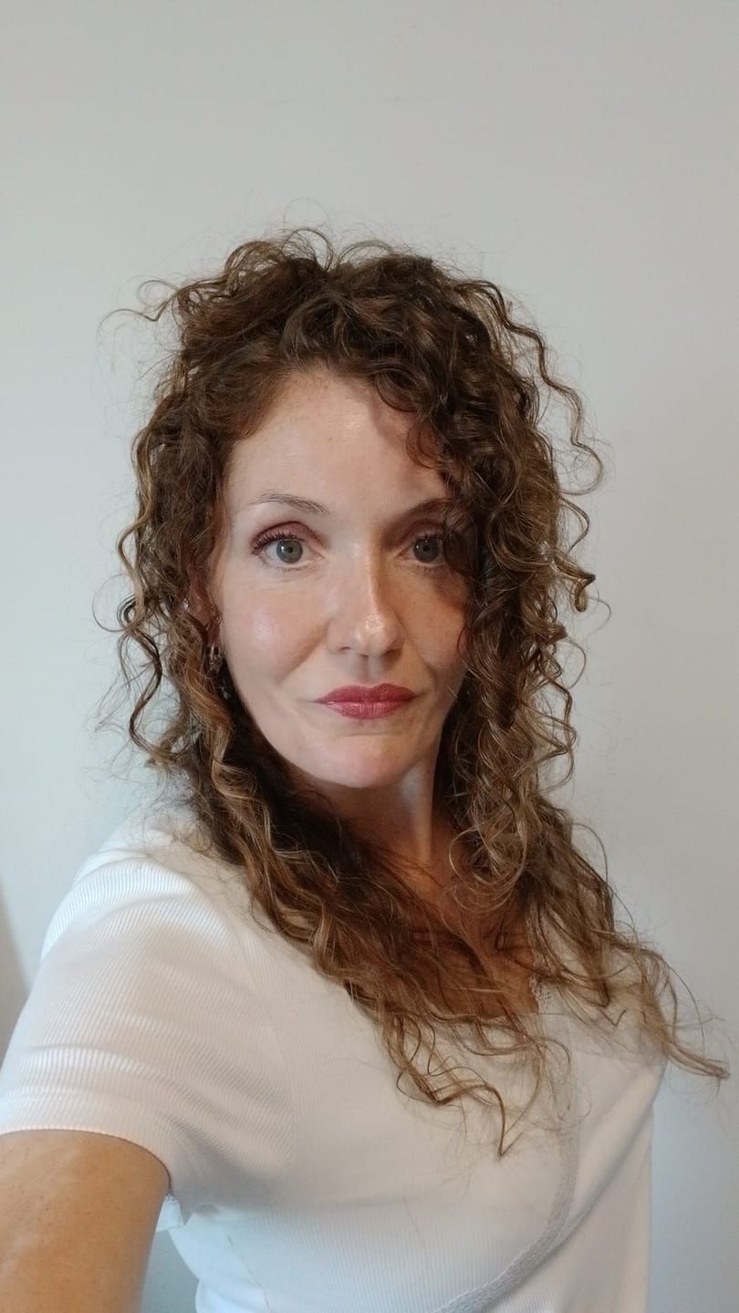 Customer photo review of Flaxseed & Kalahari Melon Curl Defining Custard