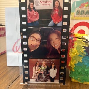 Customer photo review of Film Strip Photo Plaque