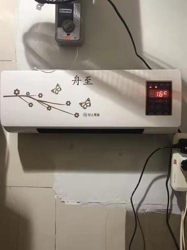 Customer photo review of Climora Cooler air. Calmer nights