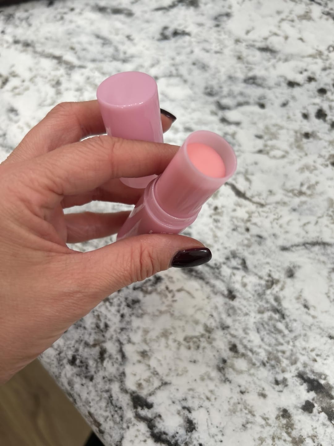 Customer photo review of PDRN Pink Collagen Balm Stick