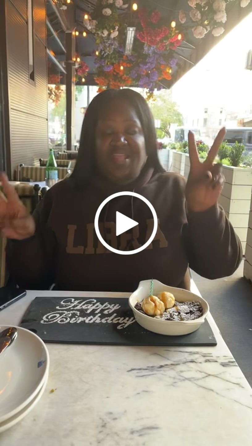 Customer video review of Chocolate Zodiac Puff Hoodie