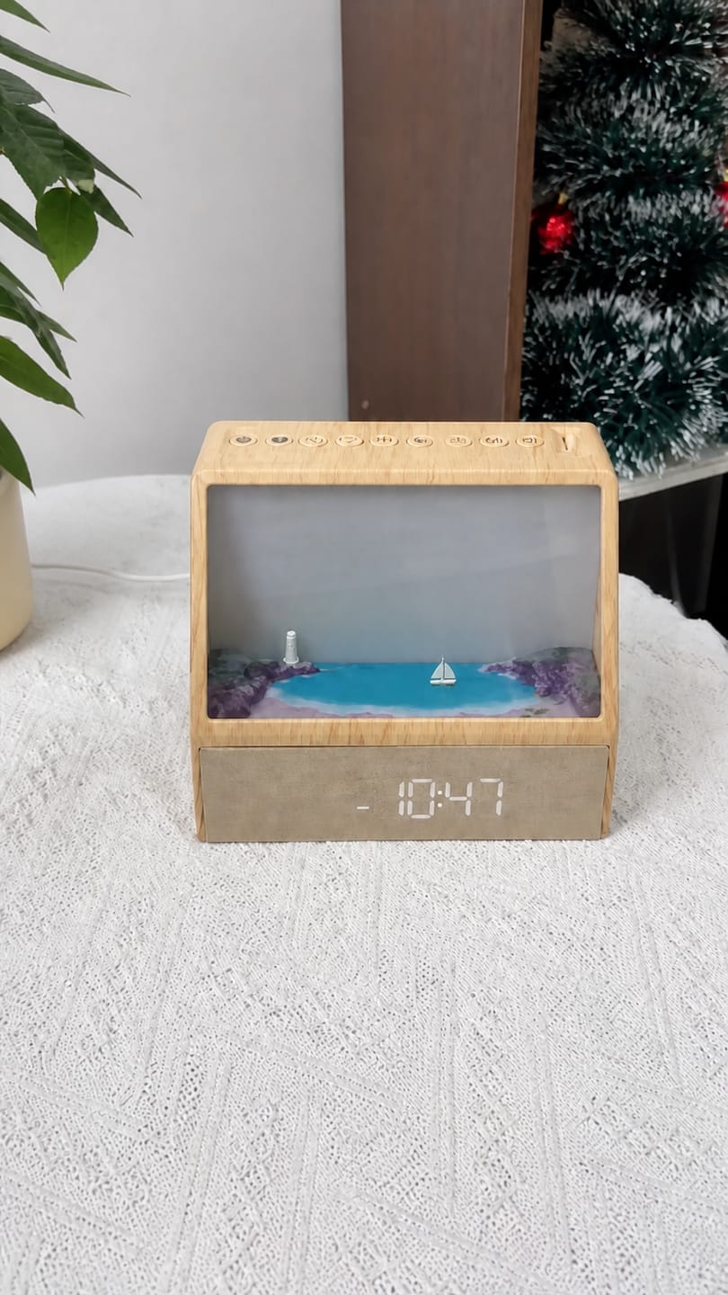 Customer photo review of Sunrise Simulation Wake-Up Light