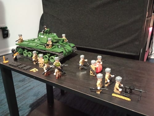Customer photo review of Brick Battalion | 24 Soldiers