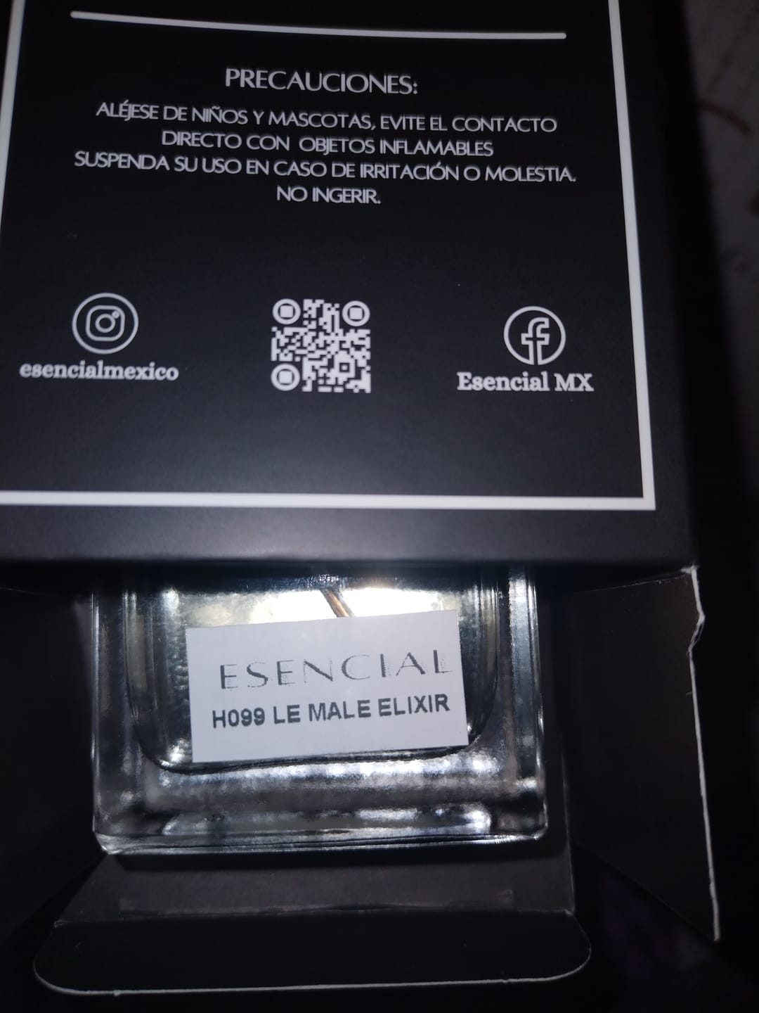 Customer photo review of H099 Inspirado en: Le Male Elixir - Jean Paul Gaultier