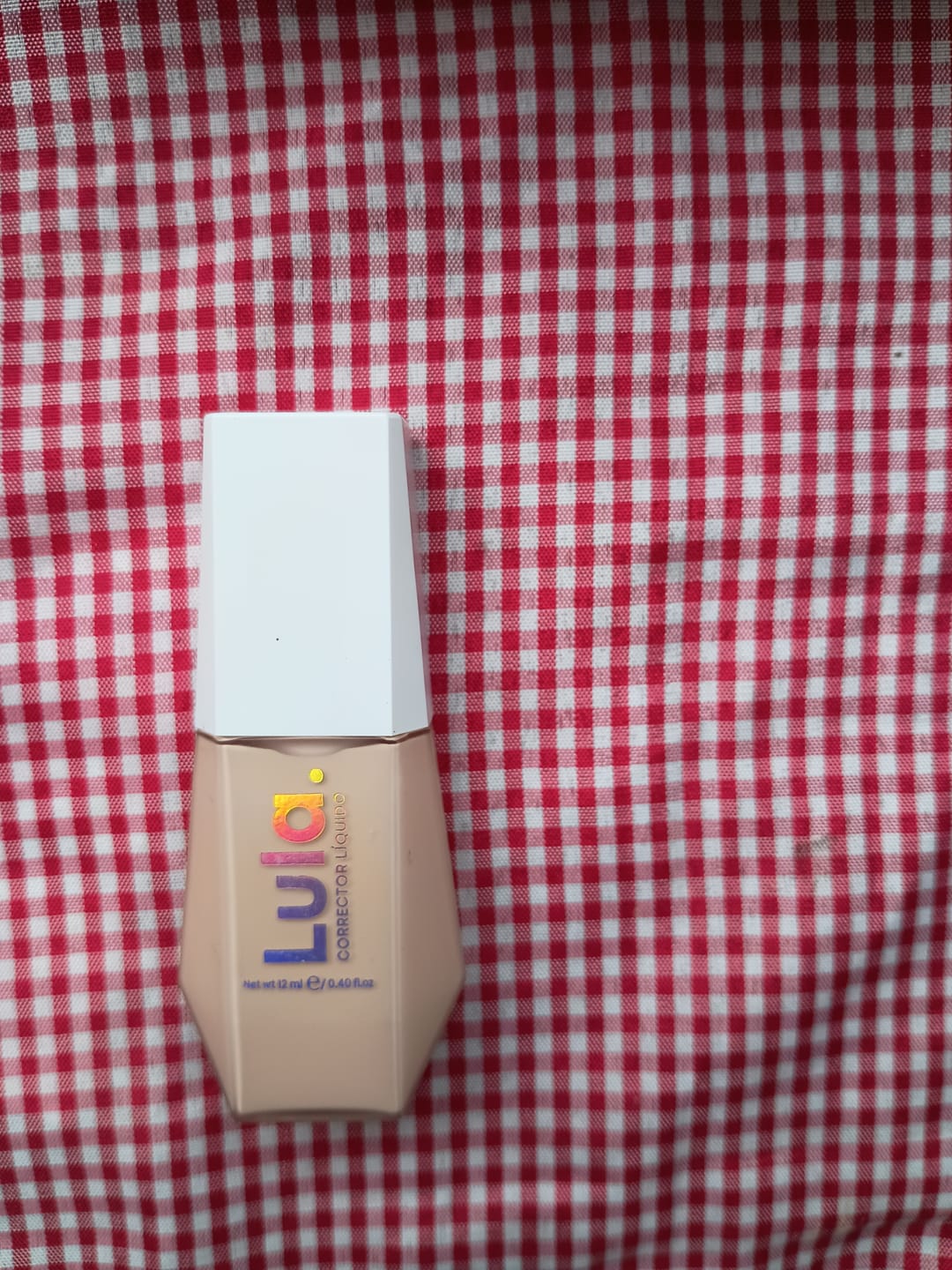 Customer photo review of CORRECTOR LÍQUIDO