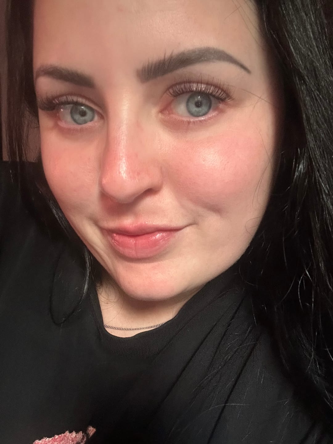 Customer photo review of Infinaluxe Customisable Lash Extensions - Single Length