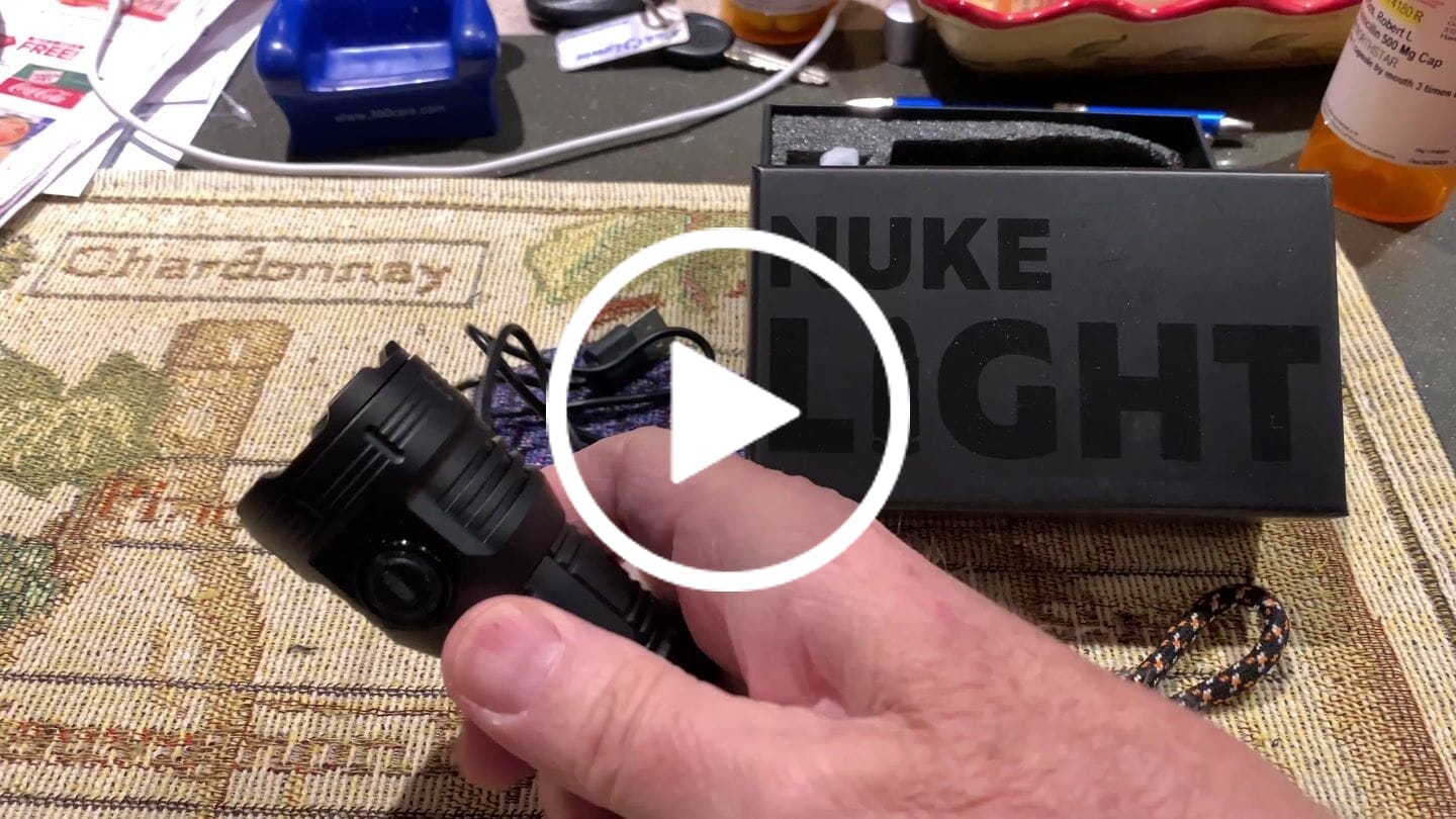 Customer video review of Nuke Light
