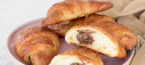 Customer photo review of 15 Cornetti proteici ripieni di crema alla nocciola