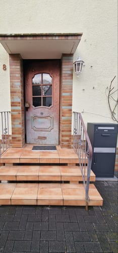 Customer photo review of Variante: mit Namensschild am Briefschlitz