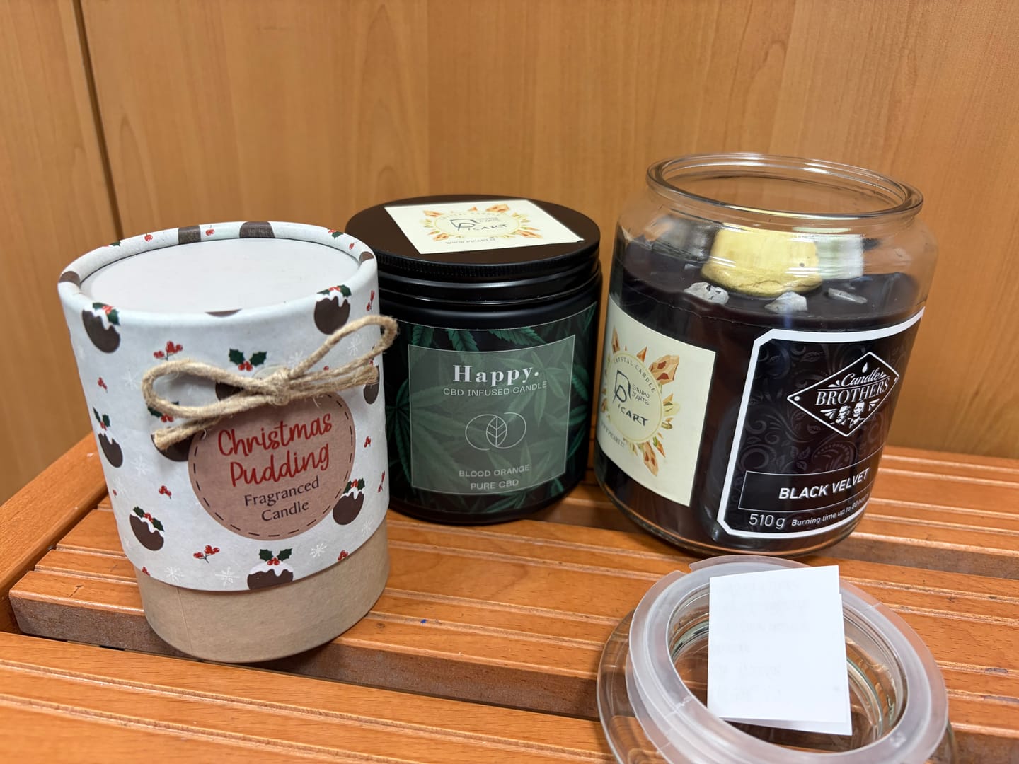 Customer photo review of Candela con Cristalli - PROSPERITA'