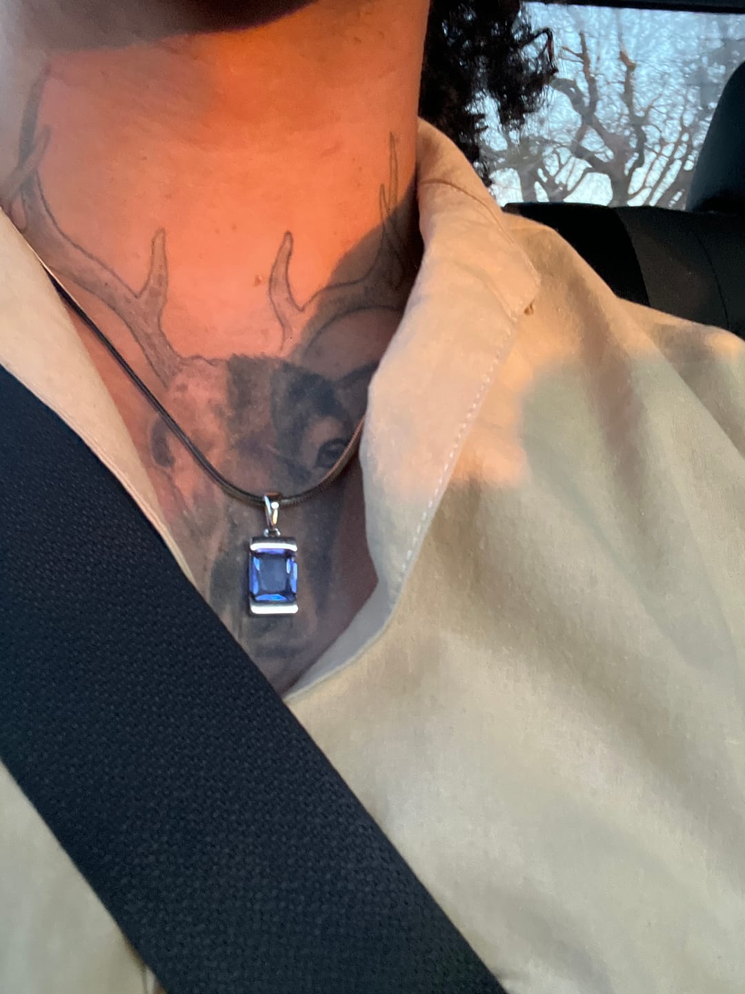 Customer photo review of Chip - Tanzanite