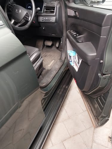 Customer photo review of SsangYong Musso Side Steps 2018-2025