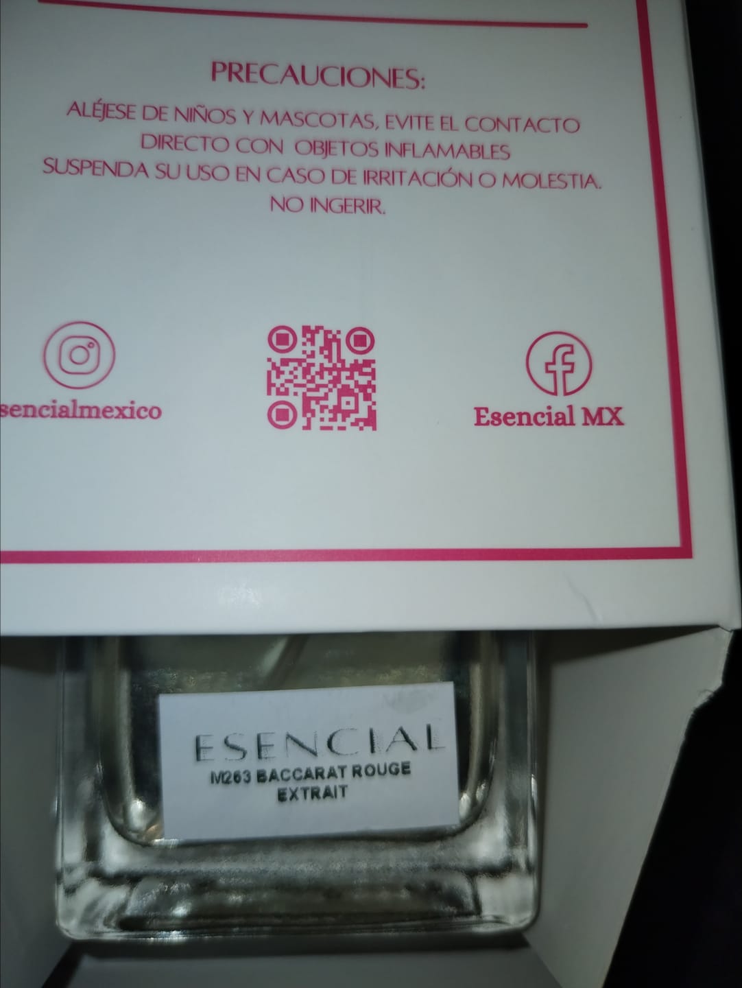 Customer photo review of M263 Inspirado en: Baccarat Rouge 540 Extrait de Parfum - Maison Francis Kurkdjian