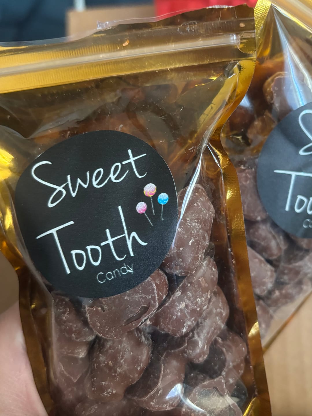 Customer photo review of Milk Chocolate Covered Gummy Bears