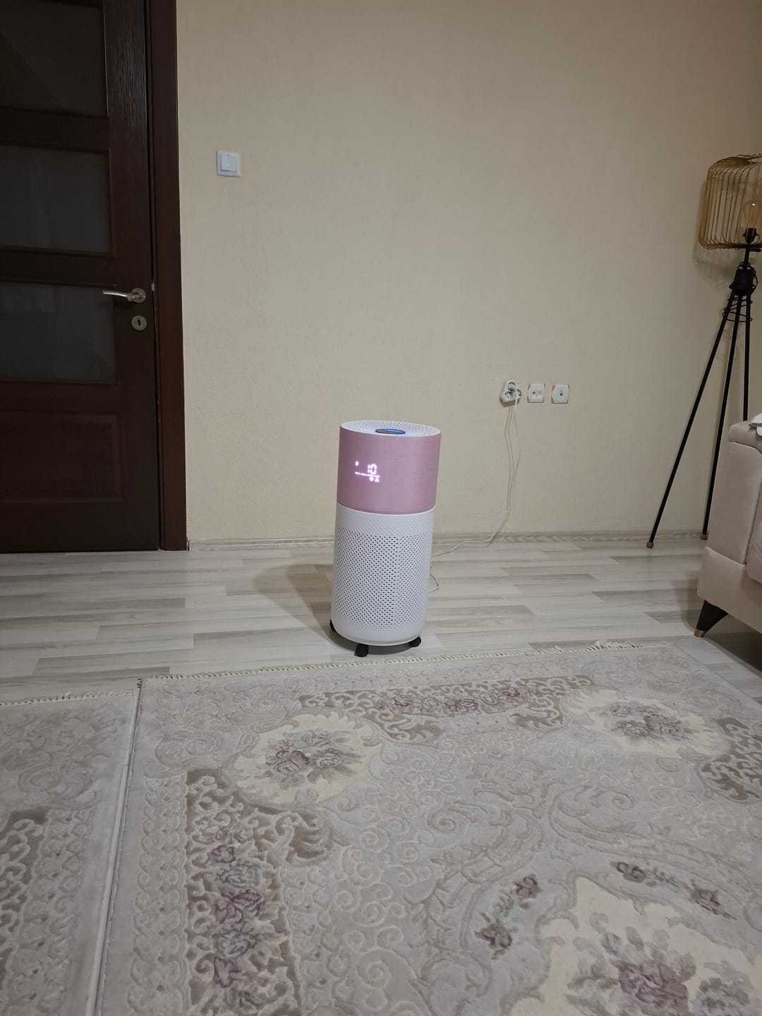 Customer photo review of Hava Temizleyici | H13 HEPA Filtre, UV, Mobil Kontrol, Hava Temizleme Cihazı (Pembe - X7420)