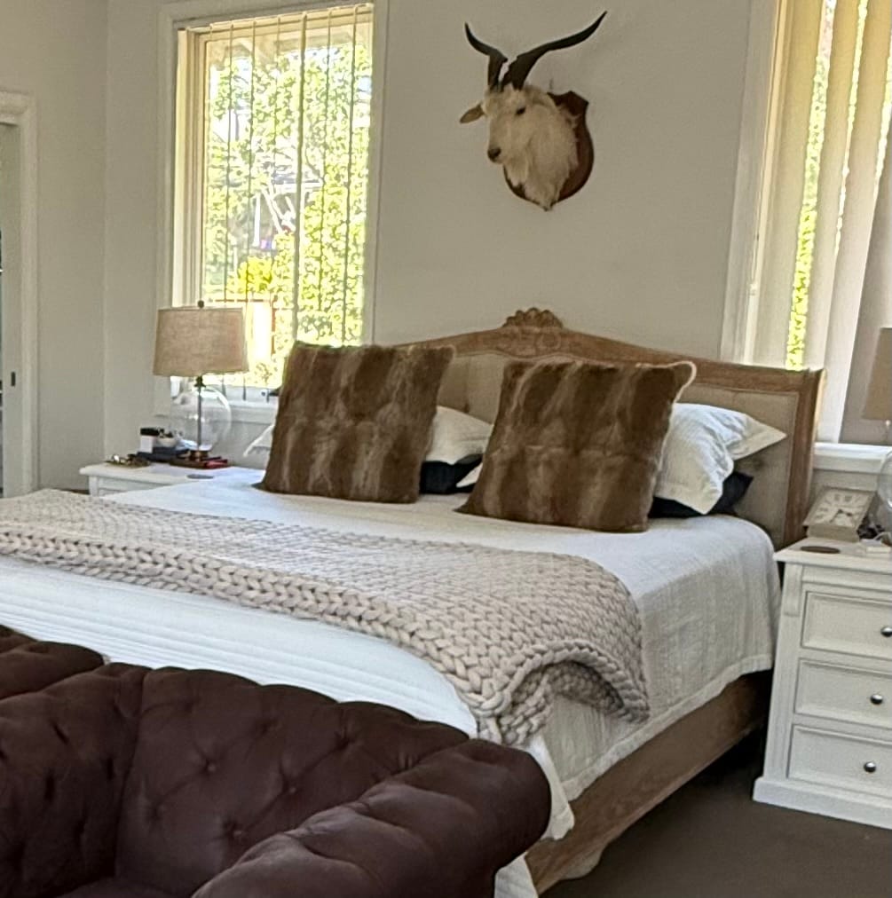 Customer photo review of Knitted Weighted Blanket