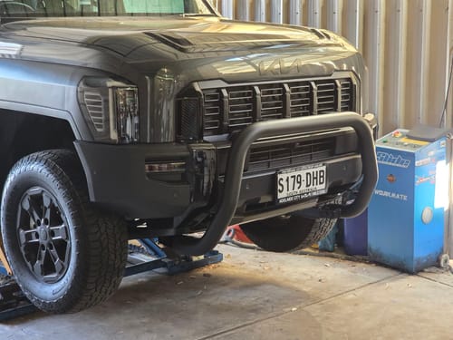 Customer photo review of KIA Tasman Nudge Bar 2025+ I UniUte