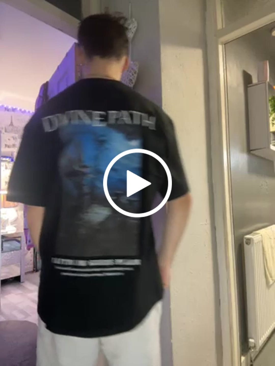 Customer video review of Divine Path Shirt - Black
