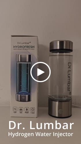 Customer video review of Hydrofresh Hidrogénes víz készítő üveg