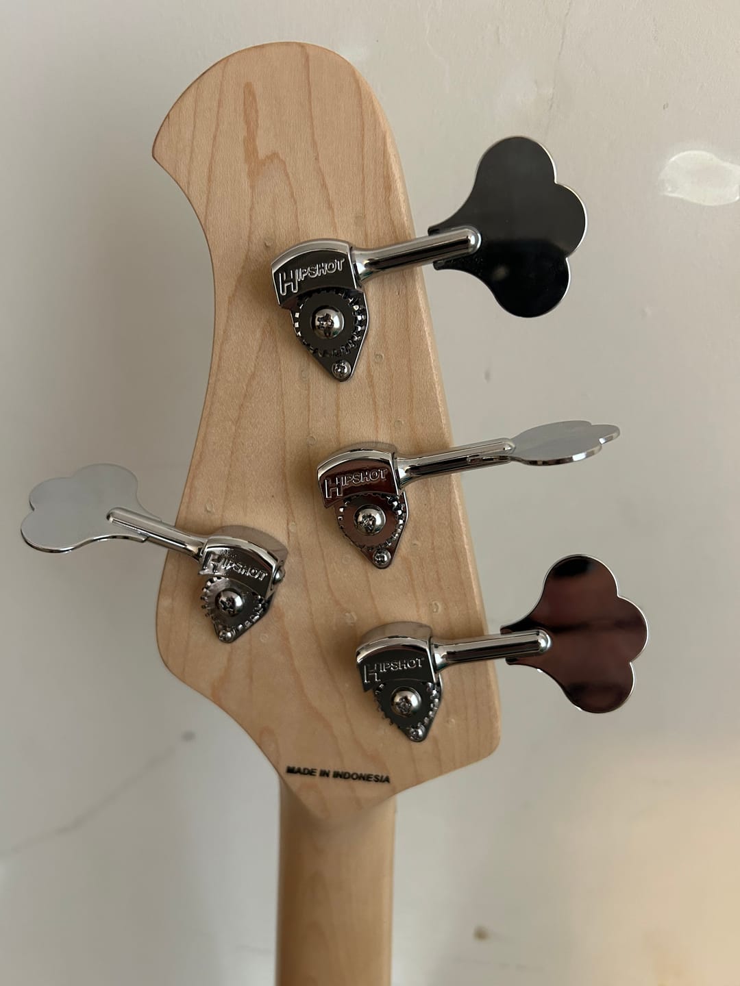 Customer photo review of Licensed Ultralite® Bass Tuning Machine 1/2" (Sold Individually)