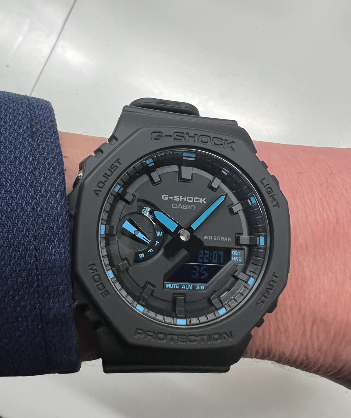 Customer photo review of Classic Military Style Strap for G-Shock Watch