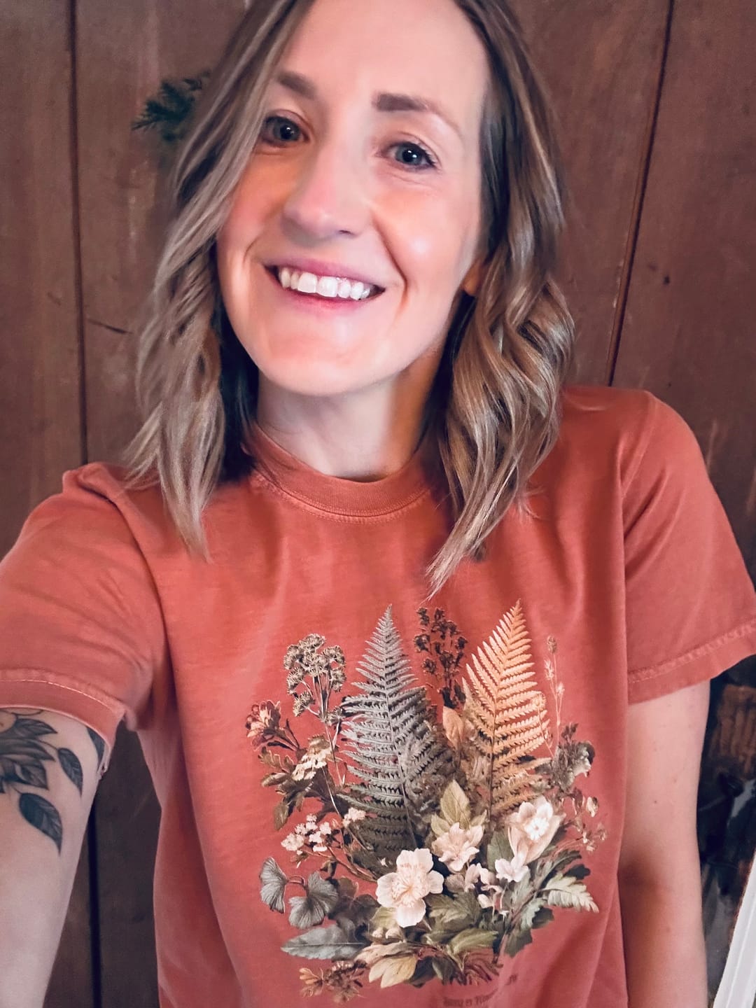 Customer photo review of Wild Things Grow T-shirt
