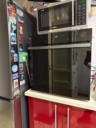 Customer photo review of Horno Hisense BSA66346PBGWIFI Negro