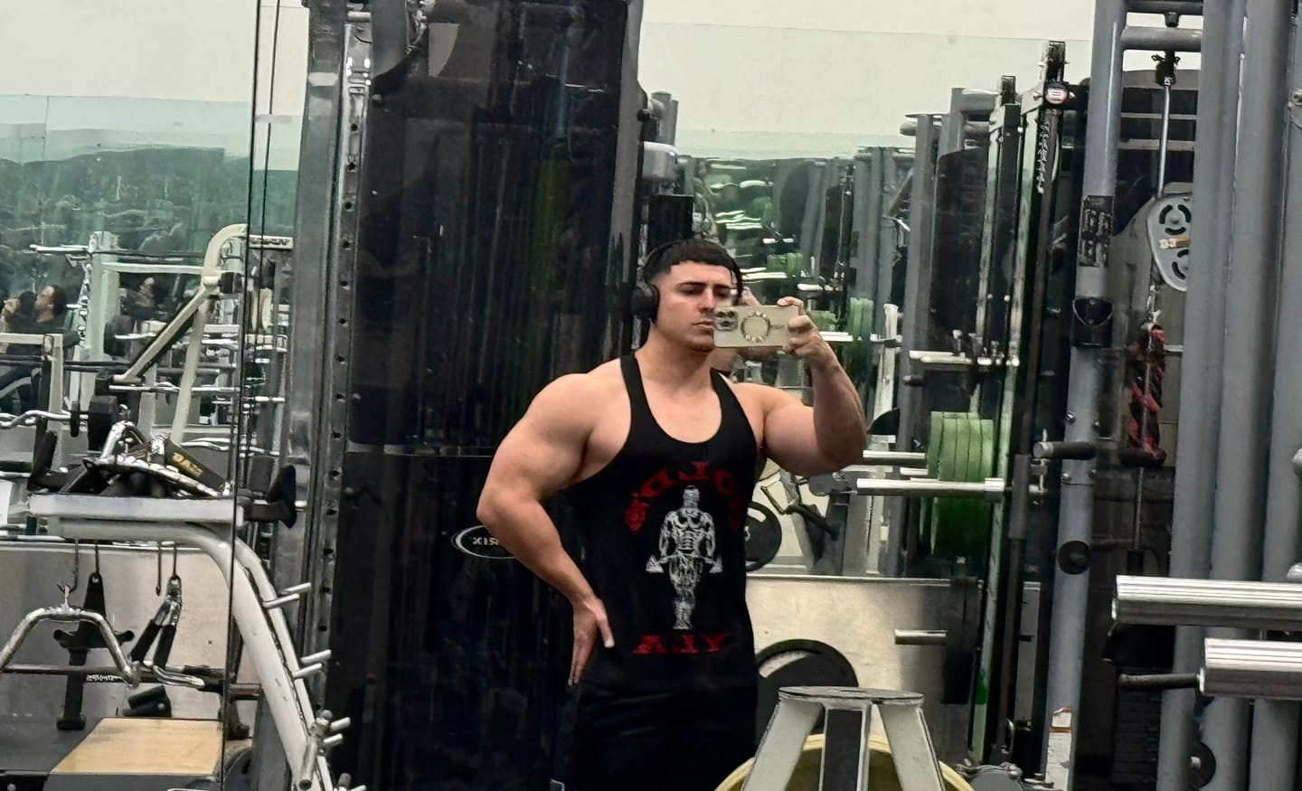 Customer photo review of 3003 - Gold's Iron Legacy Icon Stringers