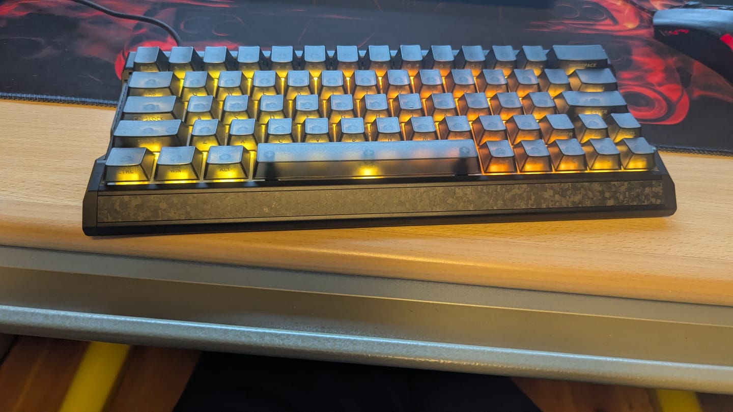 Customer photo review of IQUNIX EV63 Hall Effect Keyboard