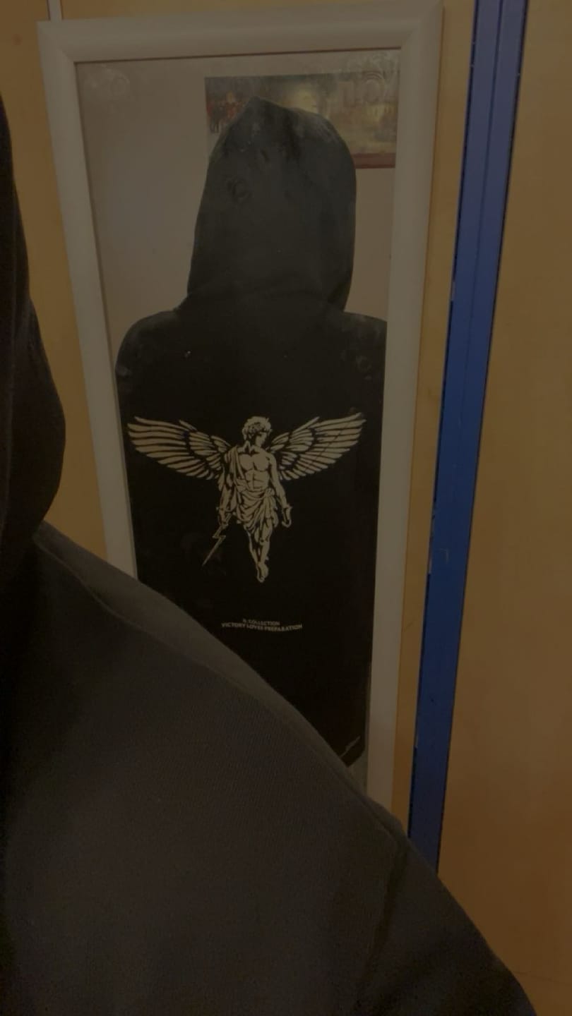 Customer photo review of Victory Hoodie